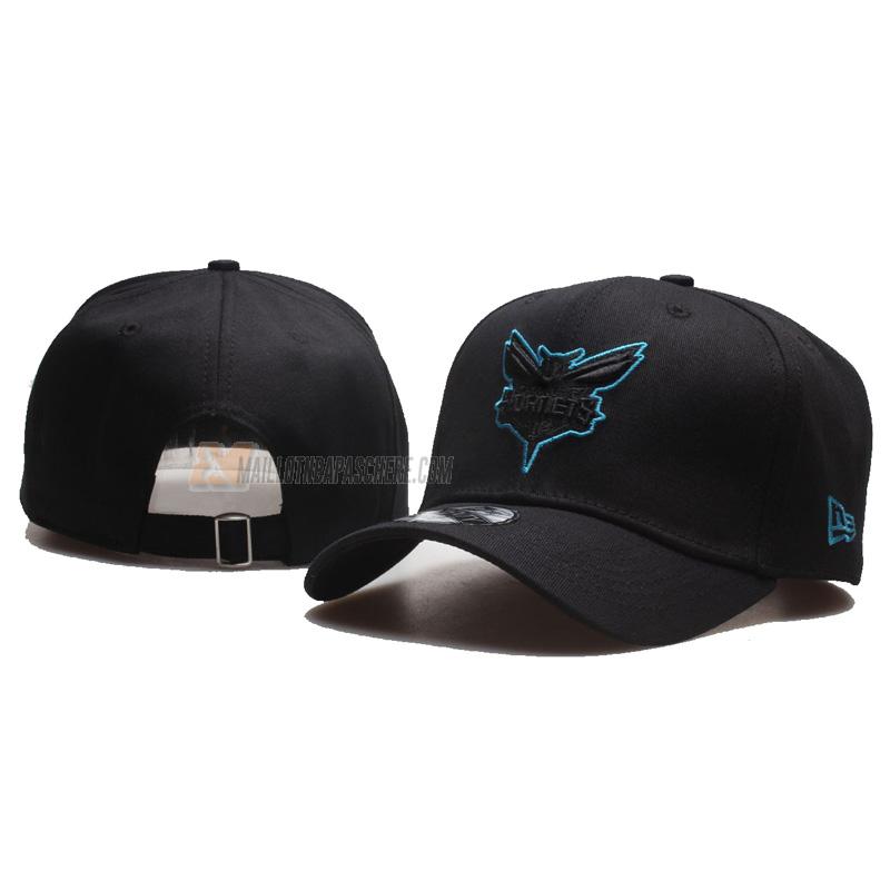 casquette de baseball charlotte hornets de noir 2023