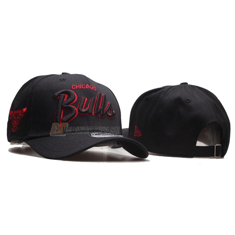 casquette de baseball chicago bulls de noir 2023