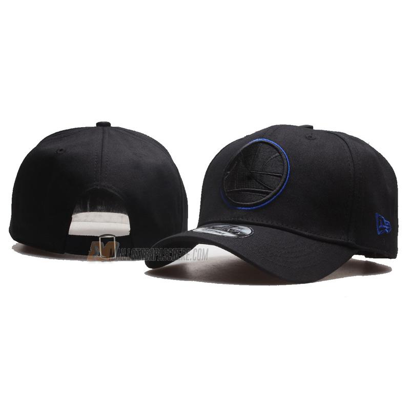 casquette de baseball golden state warriors de noir 2023