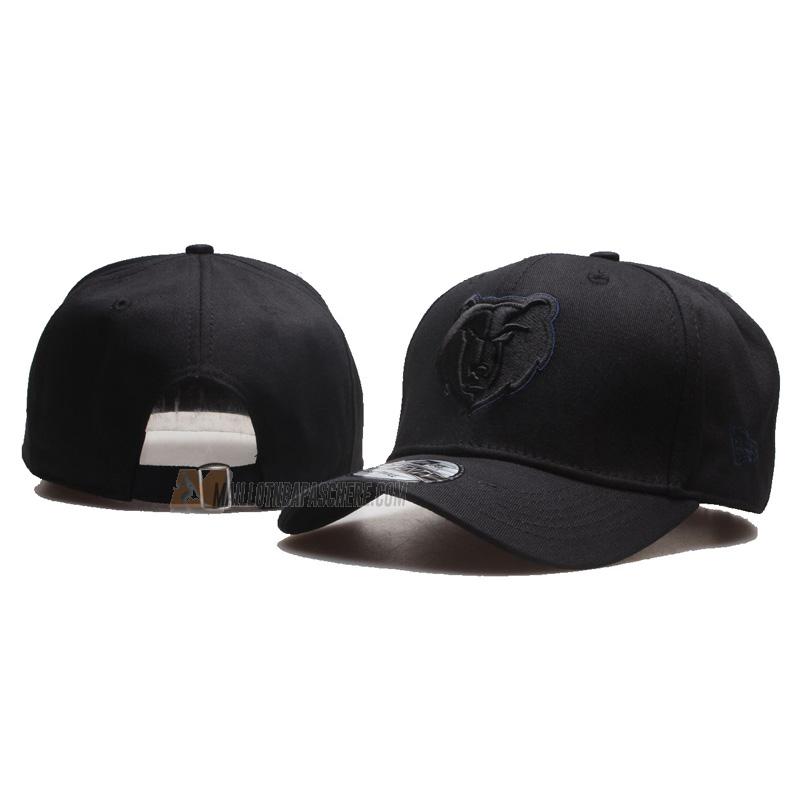 casquette de baseball memphis grizzlies de noir 2023