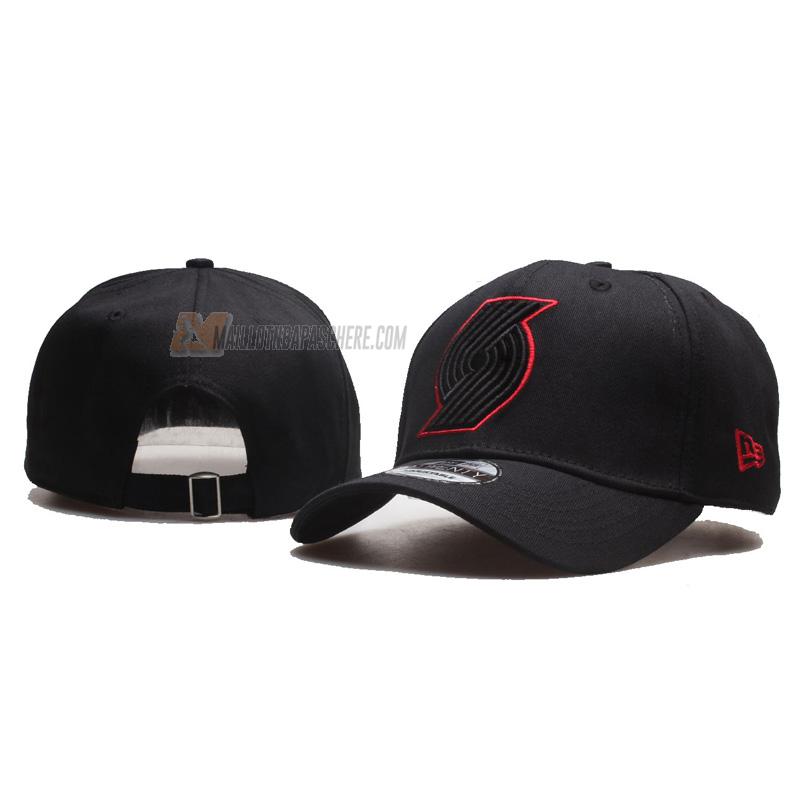 casquette de baseball portland trail blazers de noir 2023