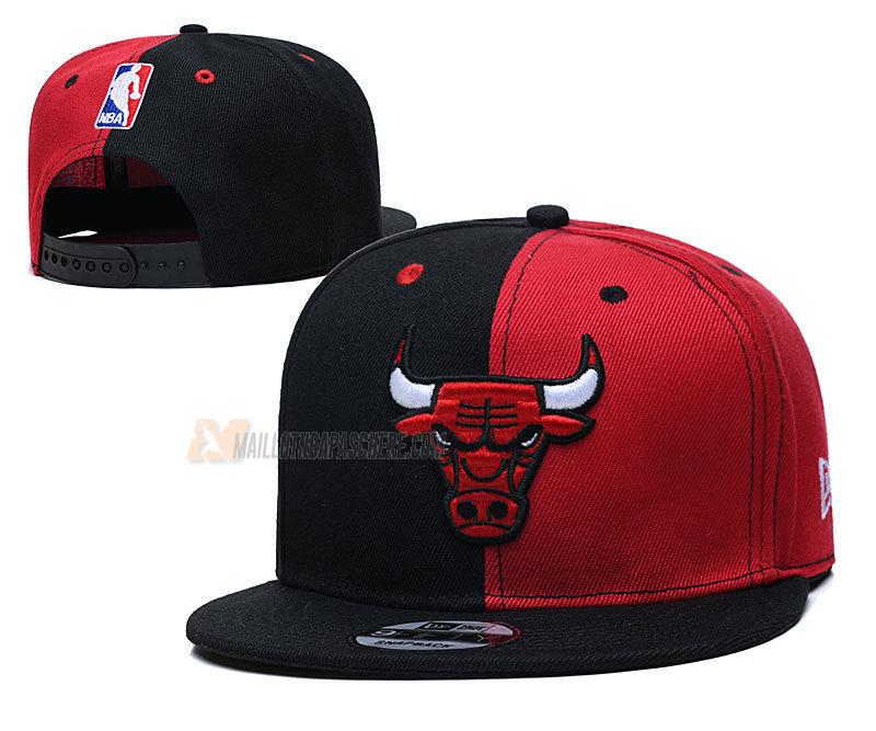 casquette hip hop chicago bulls de rouge cas14