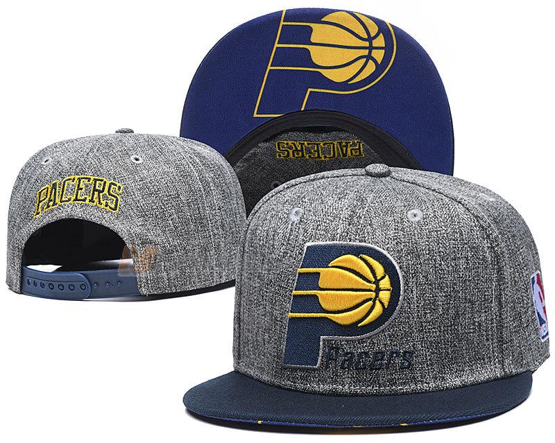 casquette hip hop indiana pacers de gris cas48