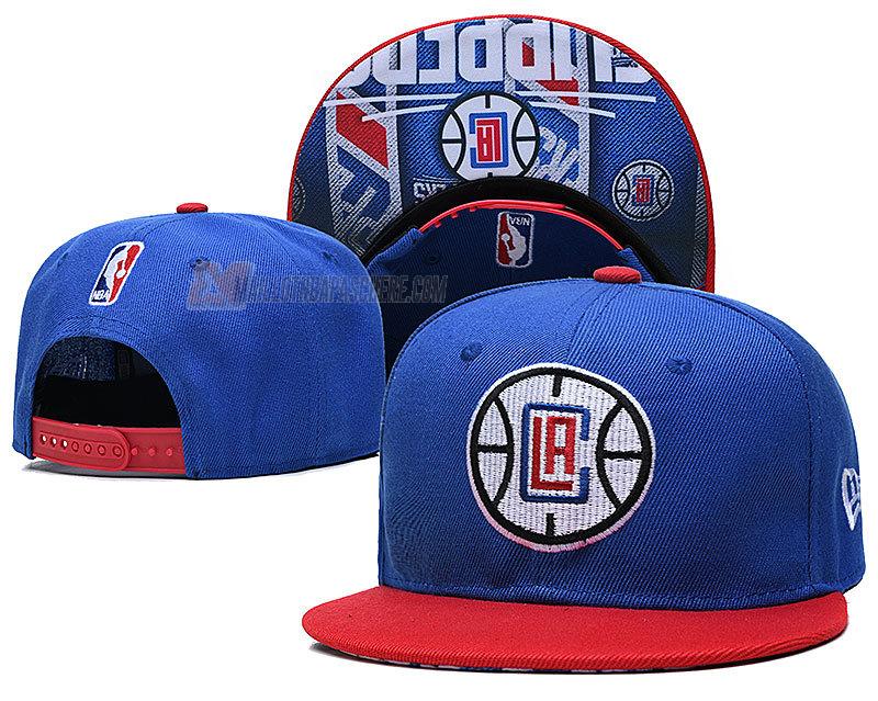 casquette hip hop los angeles clippers de bleu cas52