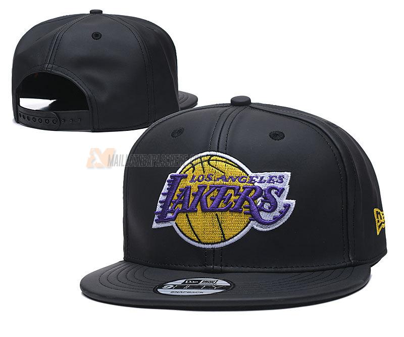 casquette hip hop los angeles lakers de noir cas58