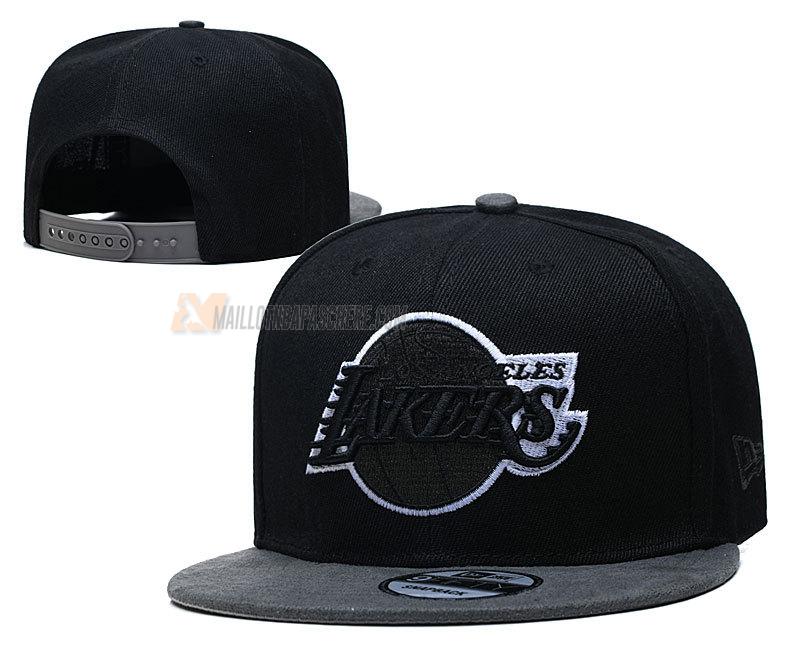 casquette hip hop los angeles lakers de noir cas60