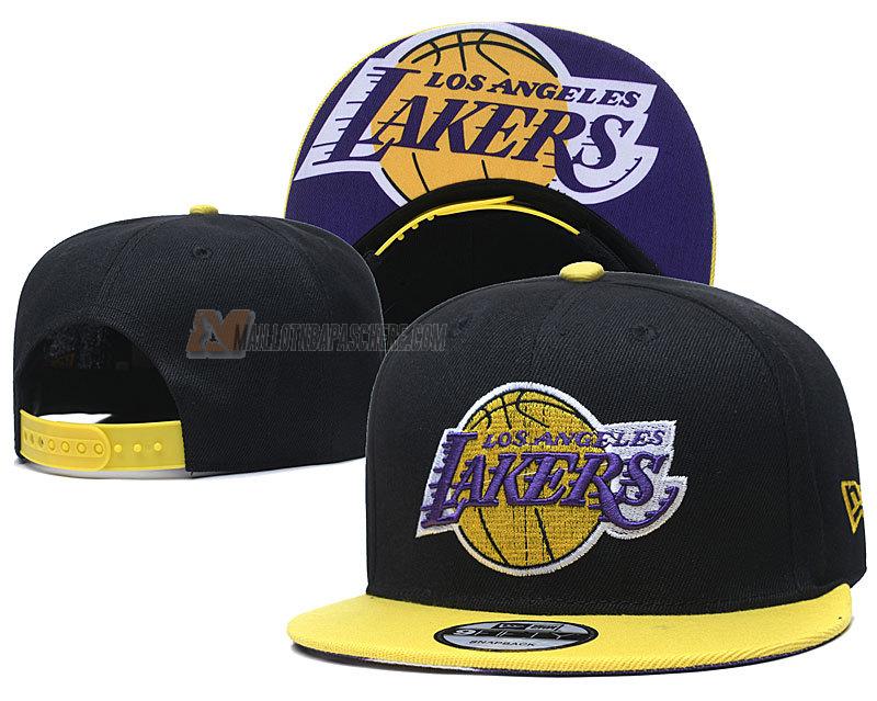 casquette hip hop los angeles lakers de noir cas79