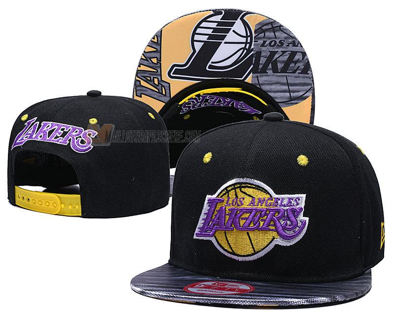 casquette hip hop los angeles lakers de noir cas89