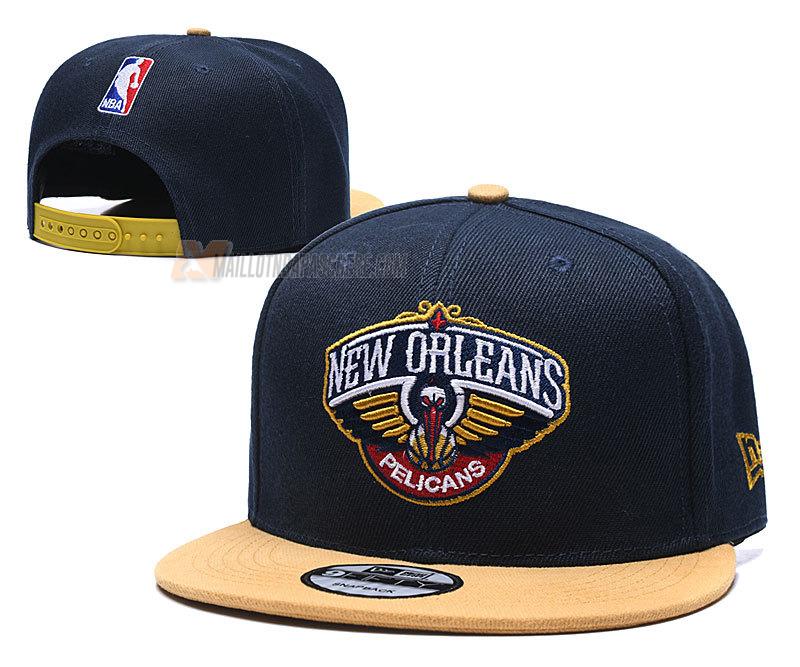 casquette hip hop new orleans pelicans de bleu cas132