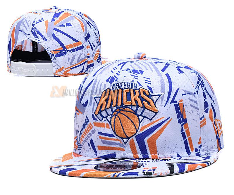 casquette hip hop new york knicks de blanc cas98