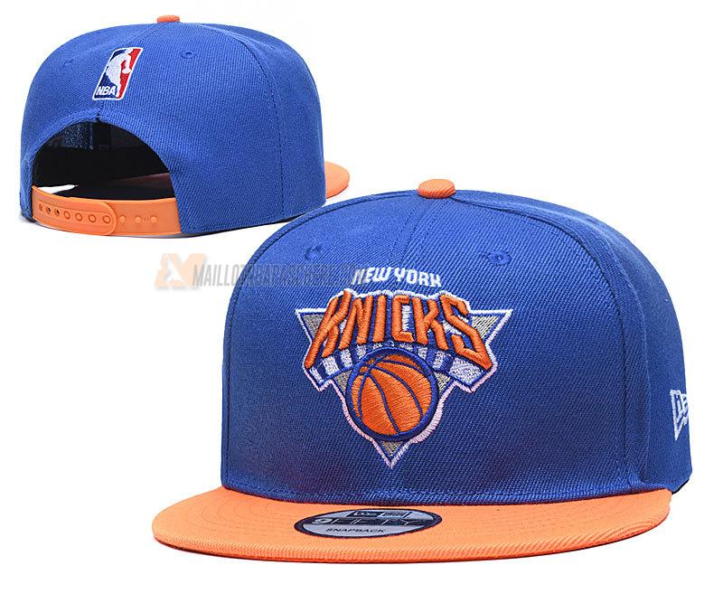 casquette hip hop new york knicks de bleu cas97