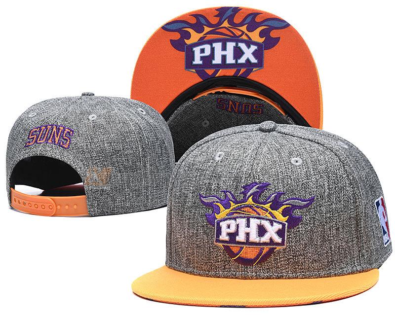 casquette hip hop phoenix suns de gris cas107