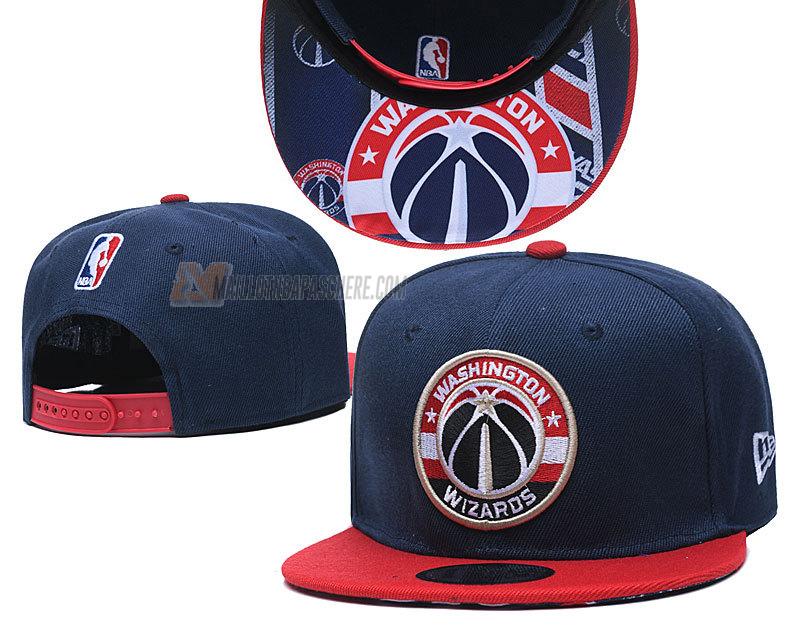 casquette hip hop washington wizards de bleu cas117