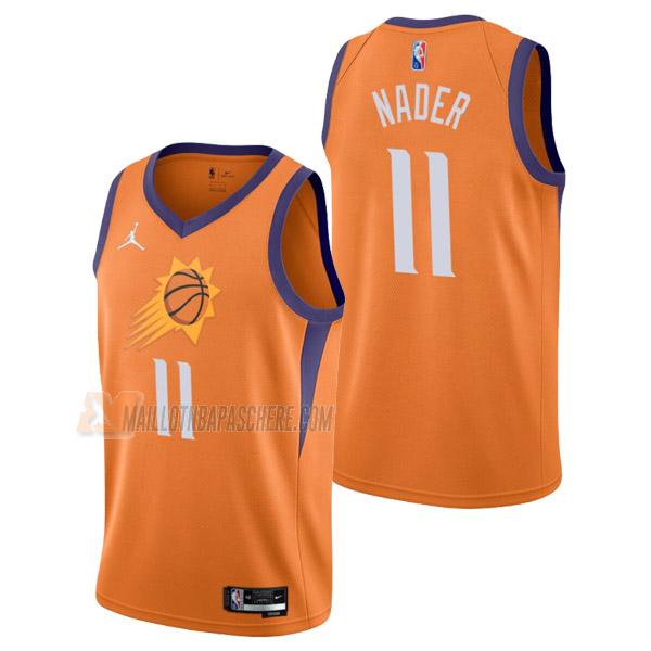 maillot abdel nader phoenix suns de 11 homme orange statement edition 2022