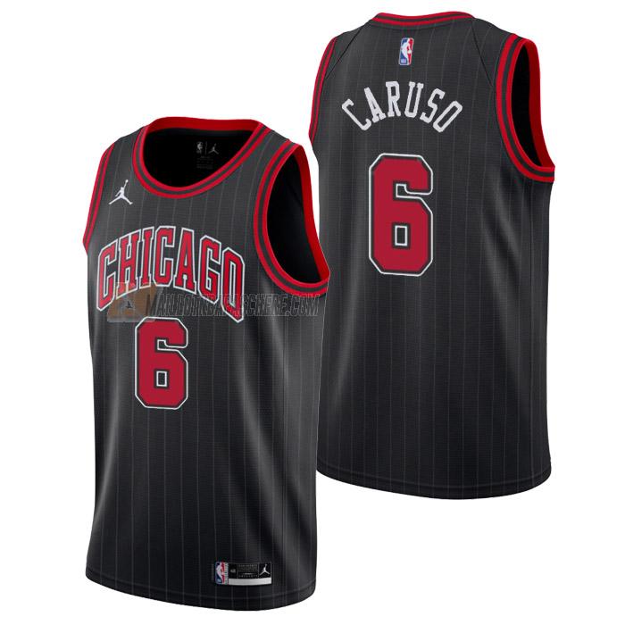 maillot alex caruso chicago bulls de 6 homme noir statement edition 2023