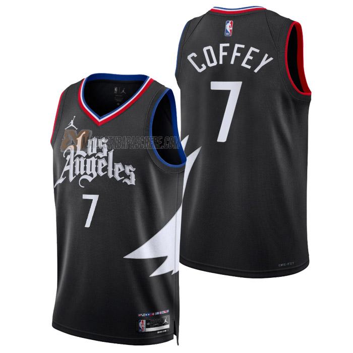 maillot amir coffey los angeles clippers de 7 homme noir statement edition 2023