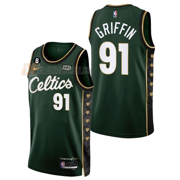 maillot blake griffin boston celtics de 91 homme vert city edition 2023