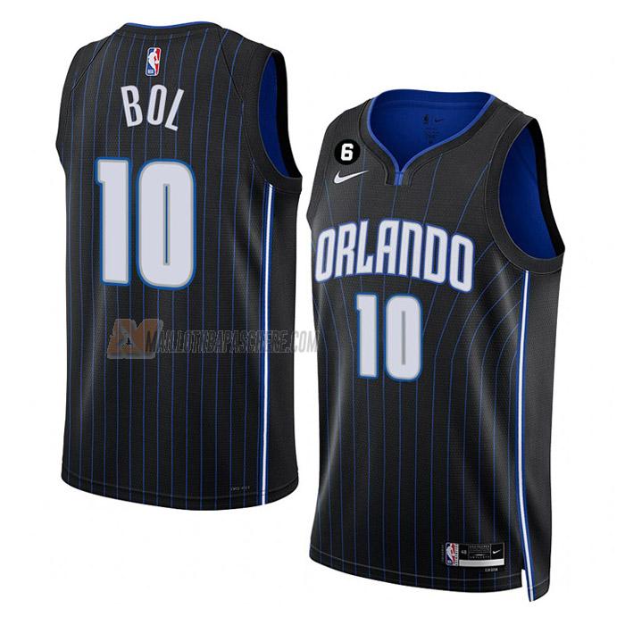 maillot bol bol orlando magic de 10 homme noir icon edition 2023