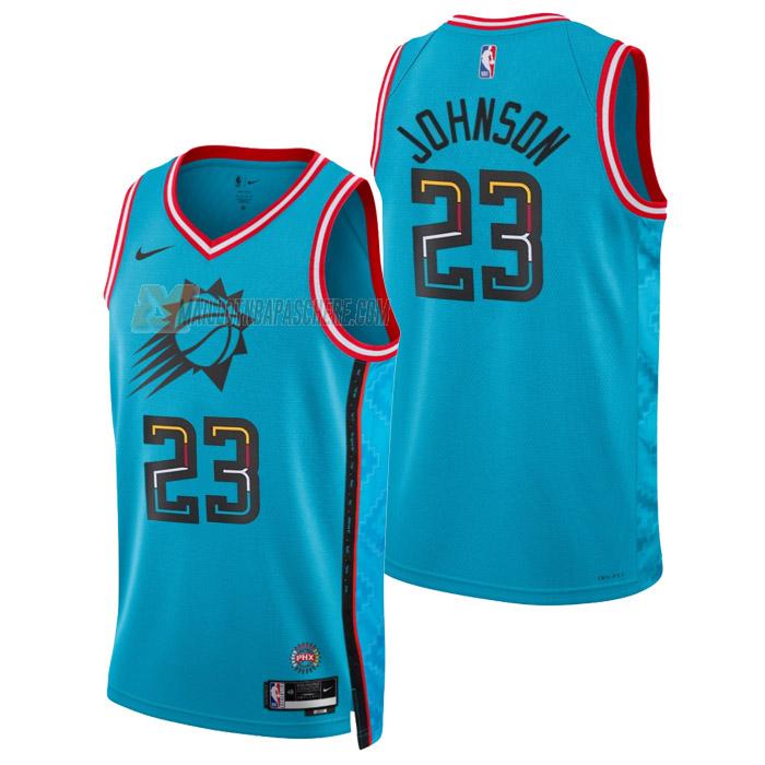 maillot cameron johnson phoenix suns de 23 homme sarcelle city edition 2023