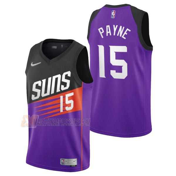 maillot cameron payne phoenix suns de 15 homme mauve earned edition 2022