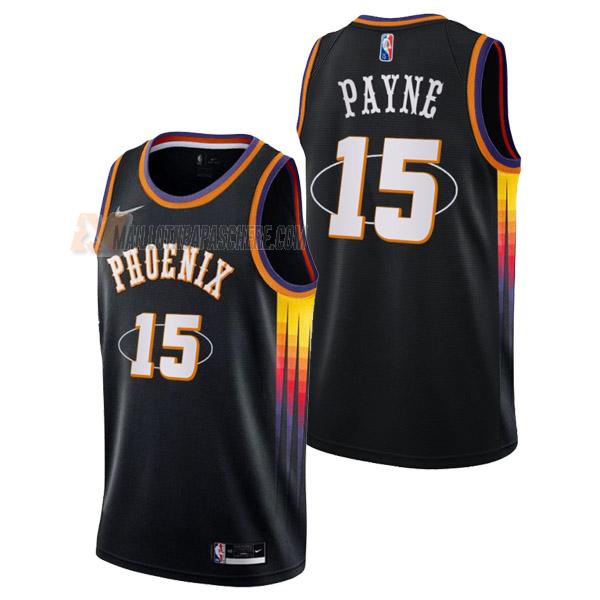 maillot cameron payne phoenix suns de 15 homme noir mixtape edition 2022