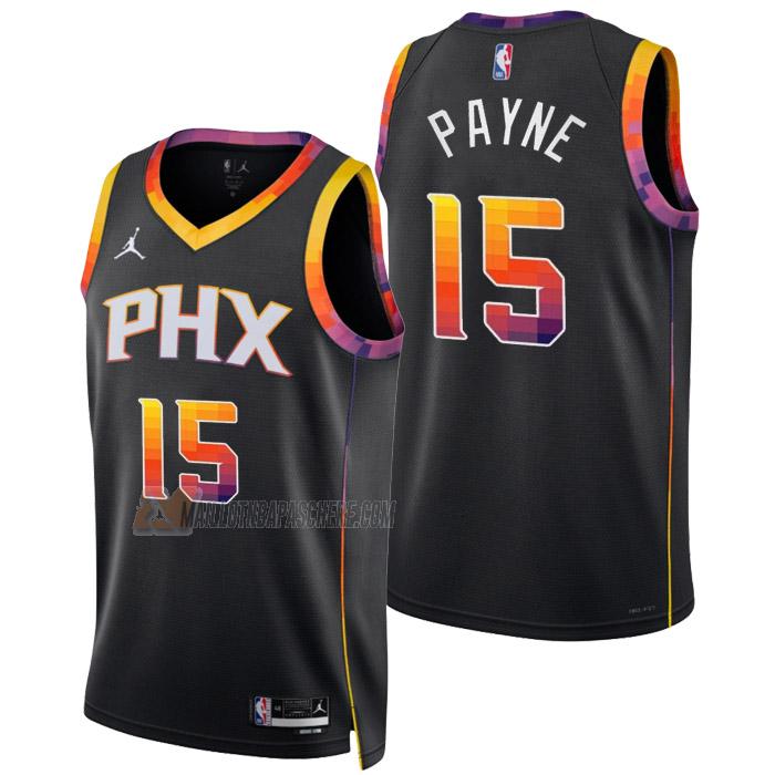 maillot cameron payne phoenix suns de 15 homme noir statement edition 2023