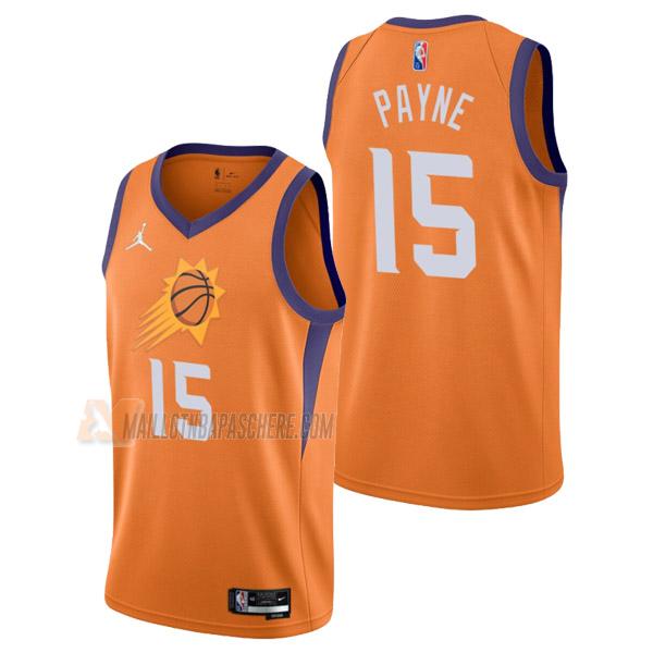 maillot cameron payne phoenix suns de 15 homme orange statement edition 2022