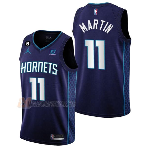 maillot cody martin charlotte hornets de 11 homme mauve statement edition 2023