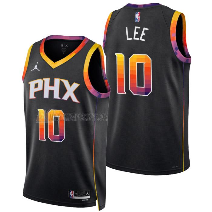 maillot damion lee phoenix suns de 10 homme noir statement edition 2023