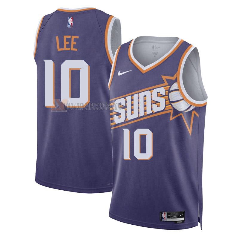 maillot damion lee phoenix suns de 10 homme violet icon edition 2023-24