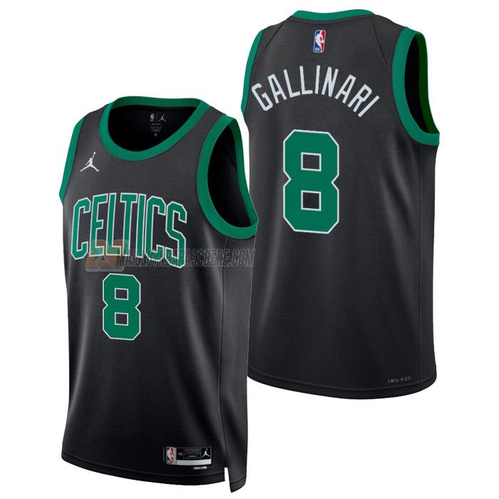 maillot danilo gallinari boston celtics de 8 homme noir statement edition 2023