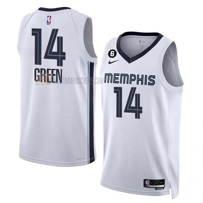 maillot danny green memphis grizzlies de 14 homme blanc association edition 2023