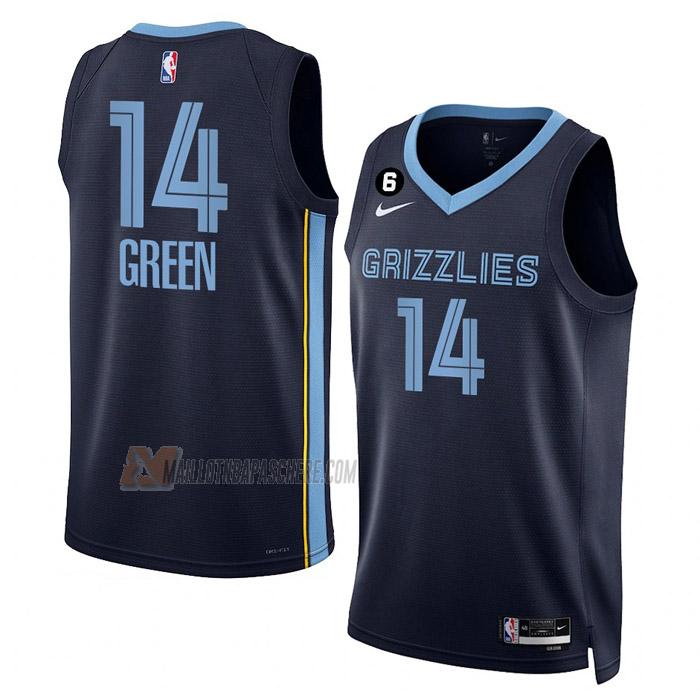 maillot danny green memphis grizzlies de 14 homme bleu marine icon edition 2023