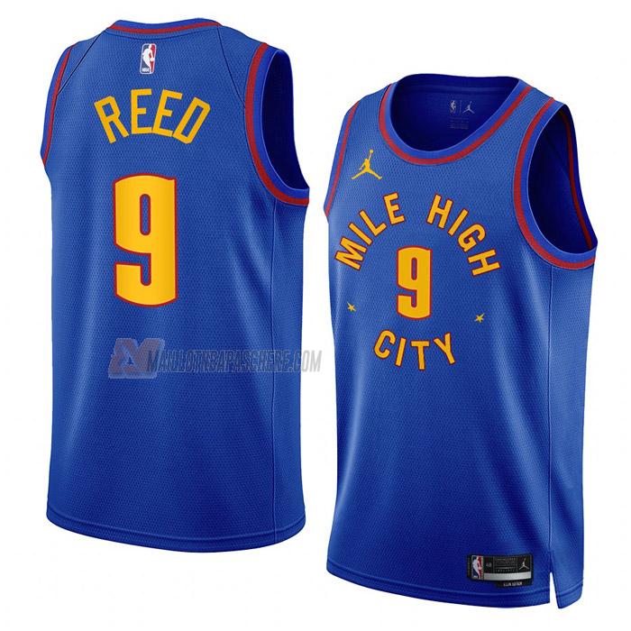 maillot davon reed denver nuggets de 9 homme bleu statement edition 2023