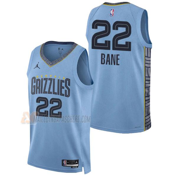 maillot desmond bane memphis grizzlies de 22 homme bleu statement edition 2023