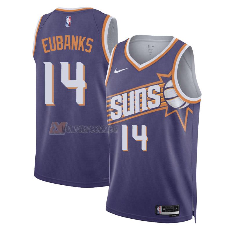 maillot drew eubanks phoenix suns de 14 homme violet icon edition 2023-24