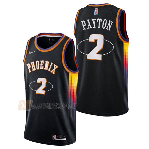 maillot elfrid payton phoenix suns de 2 homme noir mixtape edition 2022