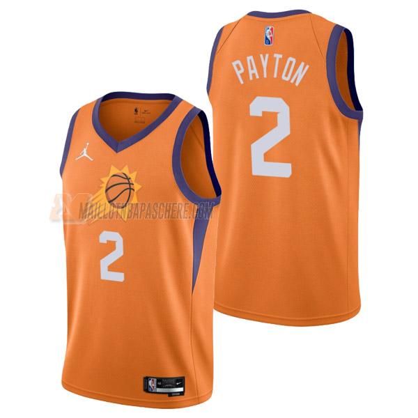 maillot elfrid payton phoenix suns de 2 homme orange statement edition 2022