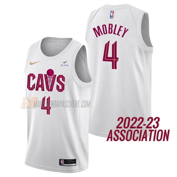 maillot evan mobley cleveland cavaliers de 4 homme blanc association edition 2023