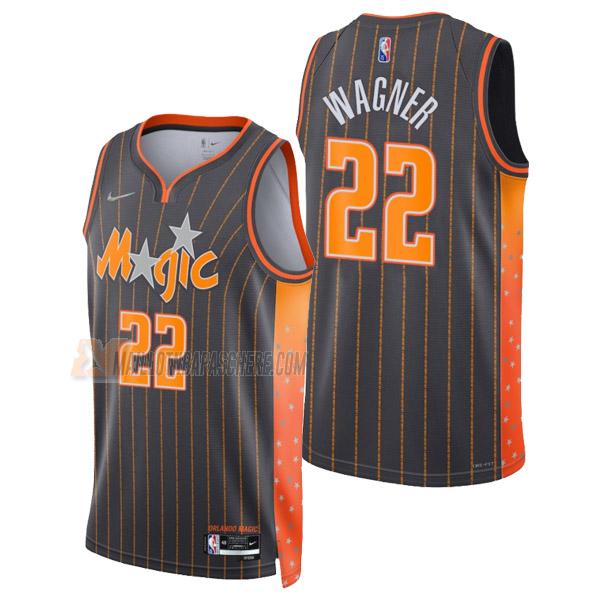 maillot franz wagner orlando magic de 22 homme noir city edition 2022