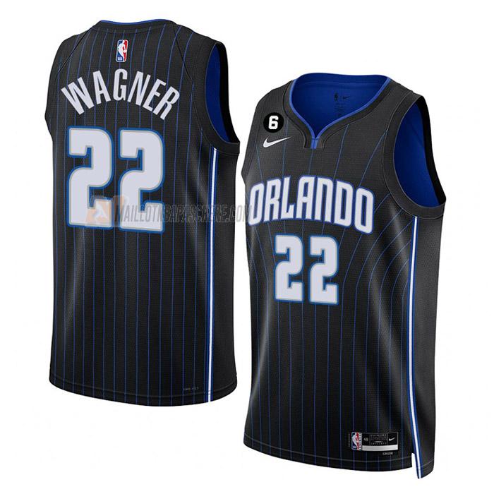 maillot franz wagner orlando magic de 22 homme noir icon edition 2023