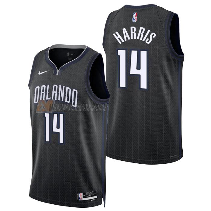 maillot gary harris orlando magic de 14 homme noir city edition 2023