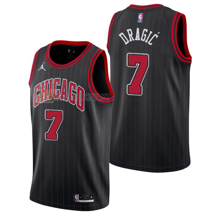 maillot goran dragic chicago bulls de 7 homme noir statement edition 2023