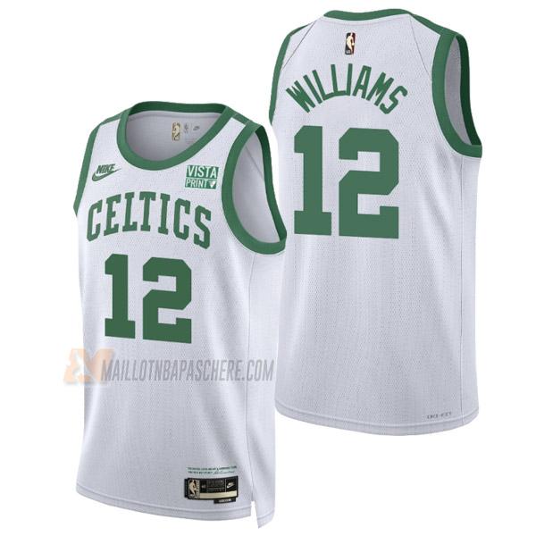 maillot grant williams boston celtics de 12 homme blanc classic edition 2022