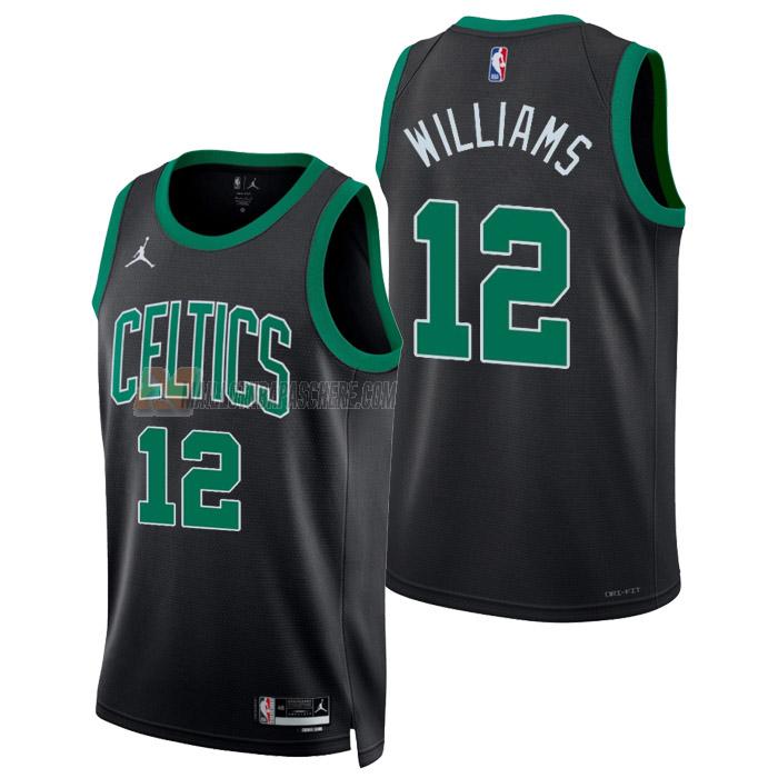 maillot grant williams boston celtics de 12 homme noir statement edition 2023