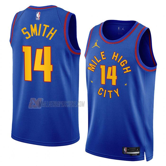 maillot ish smith denver nuggets de 14 homme bleu statement edition 2023