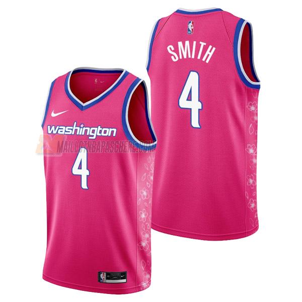 maillot ish smith washington wizards de 4 homme rose city edition 2023