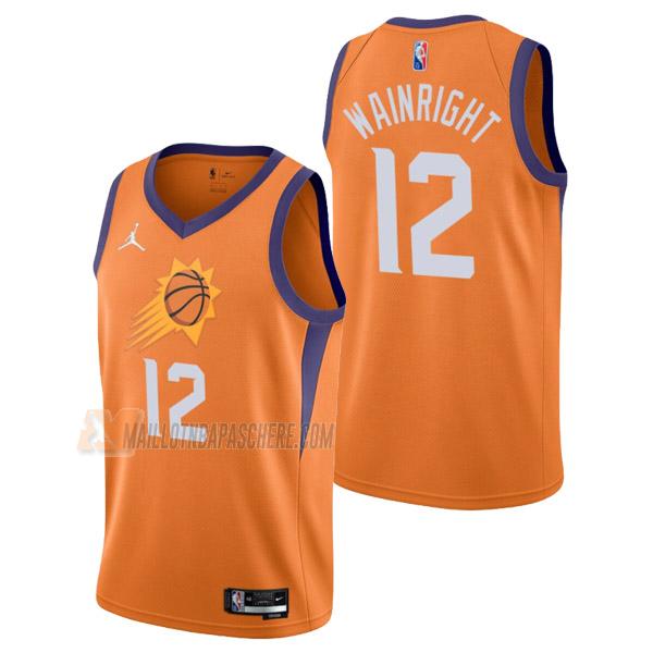 maillot ishmail wainright phoenix suns de 12 homme orange statement edition 2022