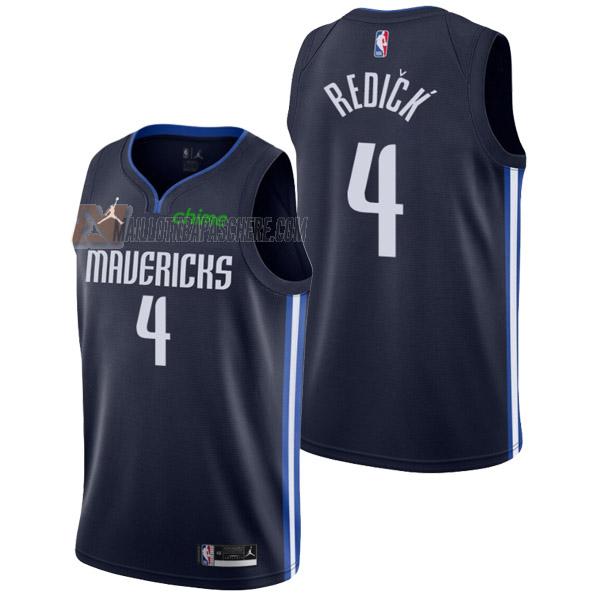 maillot j.j. redick dallas mavericks de 4 homme bleu marine statement edition 2022