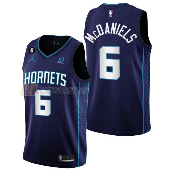 maillot jalen mcdaniels charlotte hornets de 6 homme mauve statement edition 2023